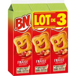 BN Biscuits Fraise 3x285g 855g