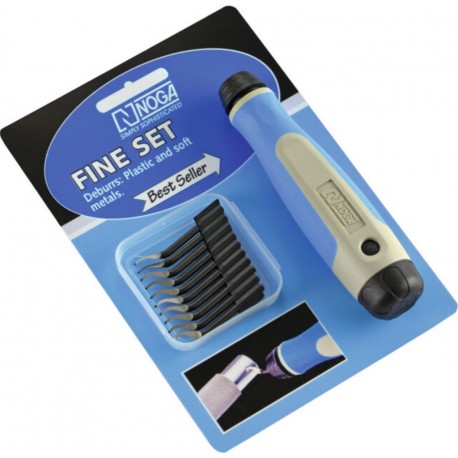 Noga Assortiment d'ébavureurs avec 10 lames S150, Nombre de lames 10 NG8500