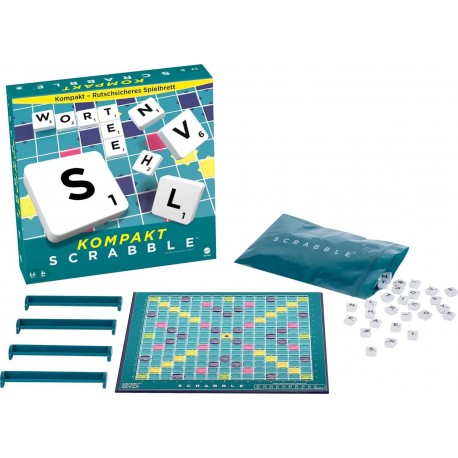 MATTEL Scrabble de Voyage KOMPAKT allemand