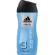 Adidas Shower Gel Protein After Sport Hydrating 3 en 1 Body Hair Face 250ml (lot de 6)