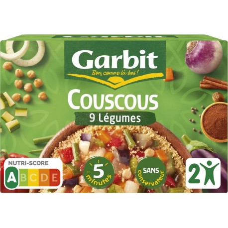 GARBIT COUSCOUS 9 LEGUMES 690g