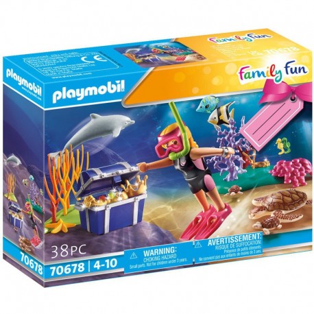 PLAYMOBIL 70678 SET CADEAU PLONGEUSE SS MARINE