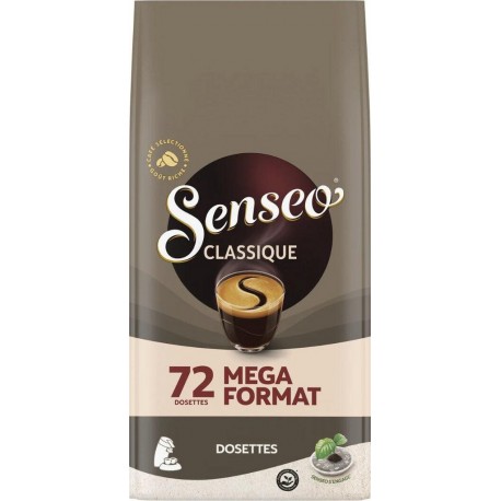 SENSEO CLASSIQUE x72 dosettes 500g