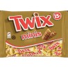 TWIX Barres chocolatées Biscuits Enrobés de Chocolat et Caramel 15 minis barres