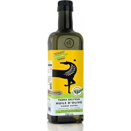 T.DELYSSA TERRA DELYSSA Huile d'olive vierge extra zéro résidu de pesticide 75 cl