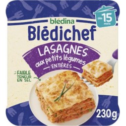 BLEDINA 230G LASAGNES LEG 15M BLE