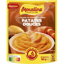 MOUSLINE Purée de Patate Douce 90g